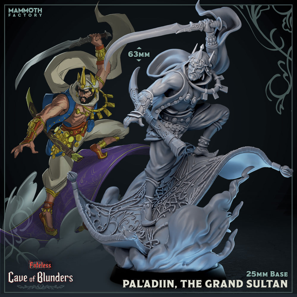 Pal'adiin, the Grand Sultan (Male Human Noble)