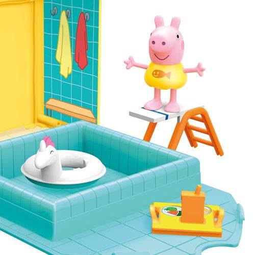 Peppa Pig Peppa's Adventures Peppa's Swimming Pool Fun Playset