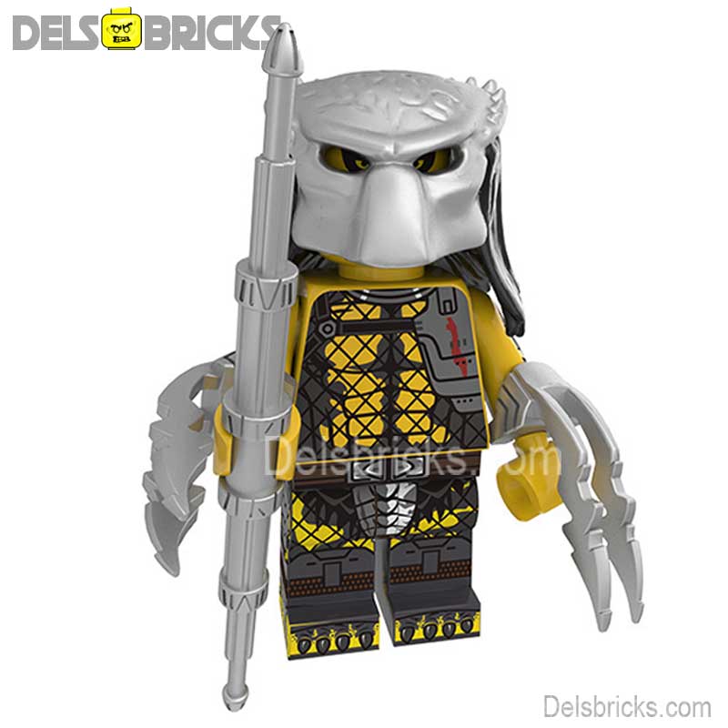 The Predator Yautja tribe set of 6 Lego Minifigures Custom Toys