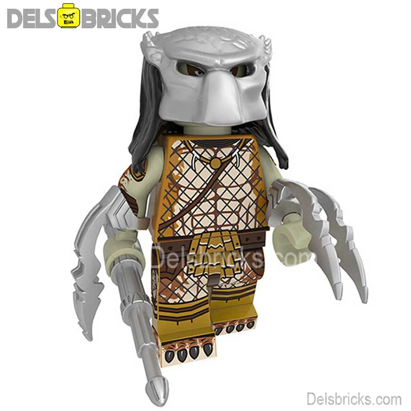 The Predator Yautja tribe set of 6 Lego Minifigures Custom Toys