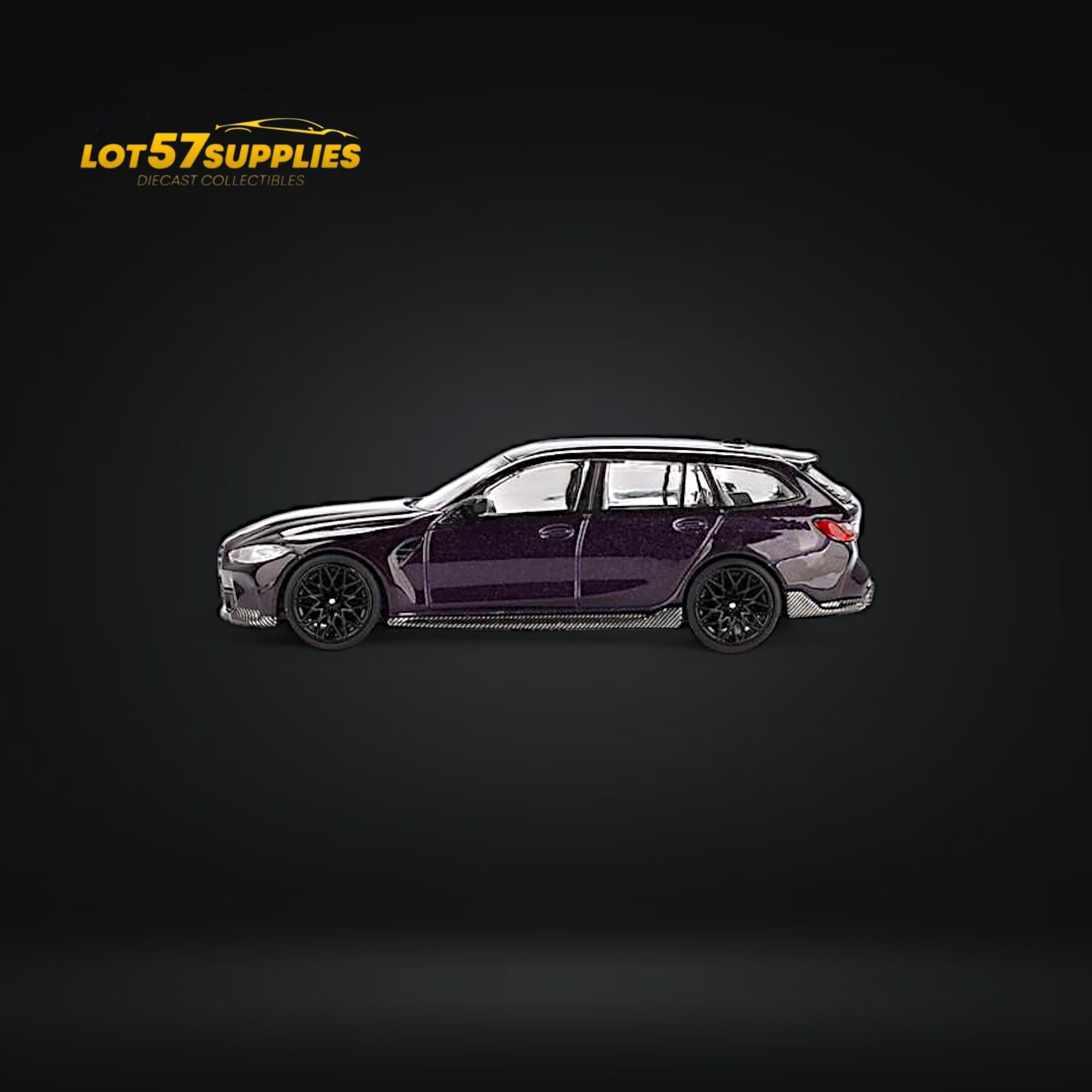 (Pre-Order) Mini-GT BMW M3 M Performance Touring Daytona Violet #896 1:64
