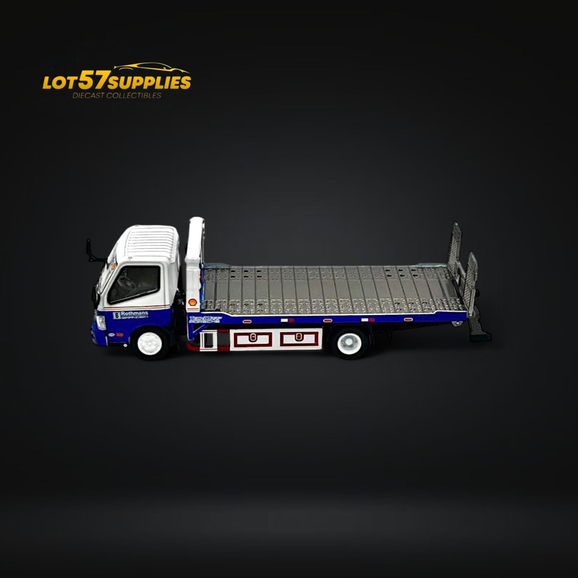 Unique Model Hino 300 Dutro Trailer Rothmans Livery 1:64