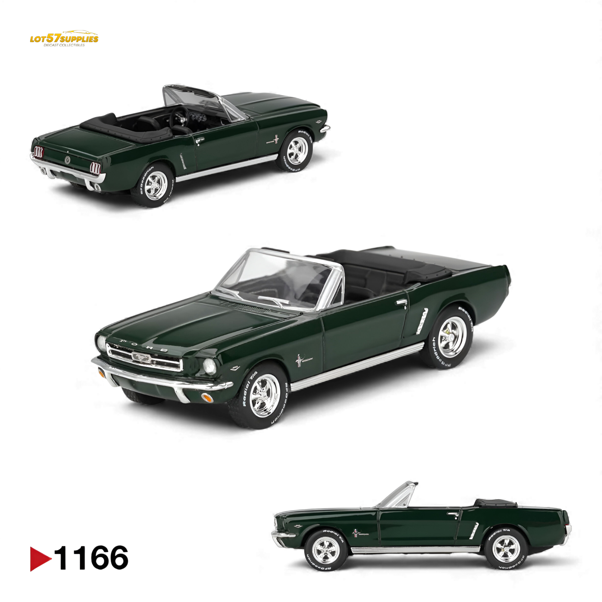 (Pre-Order) Mini-GT Ford Mustang Convertible 1:64