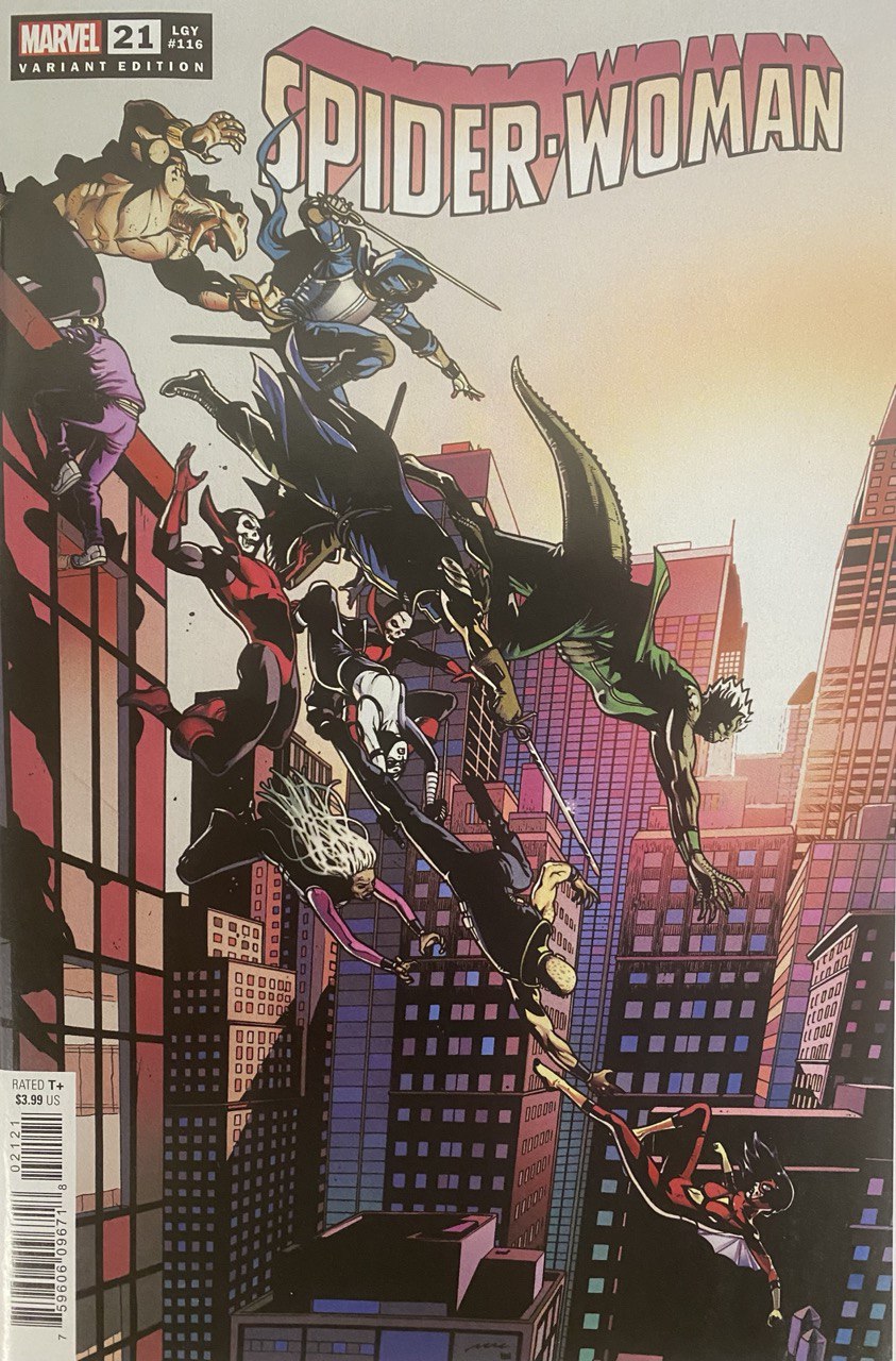 Spider-Woman #21 B Pere Perez Variant (03/30/2022) Marvel