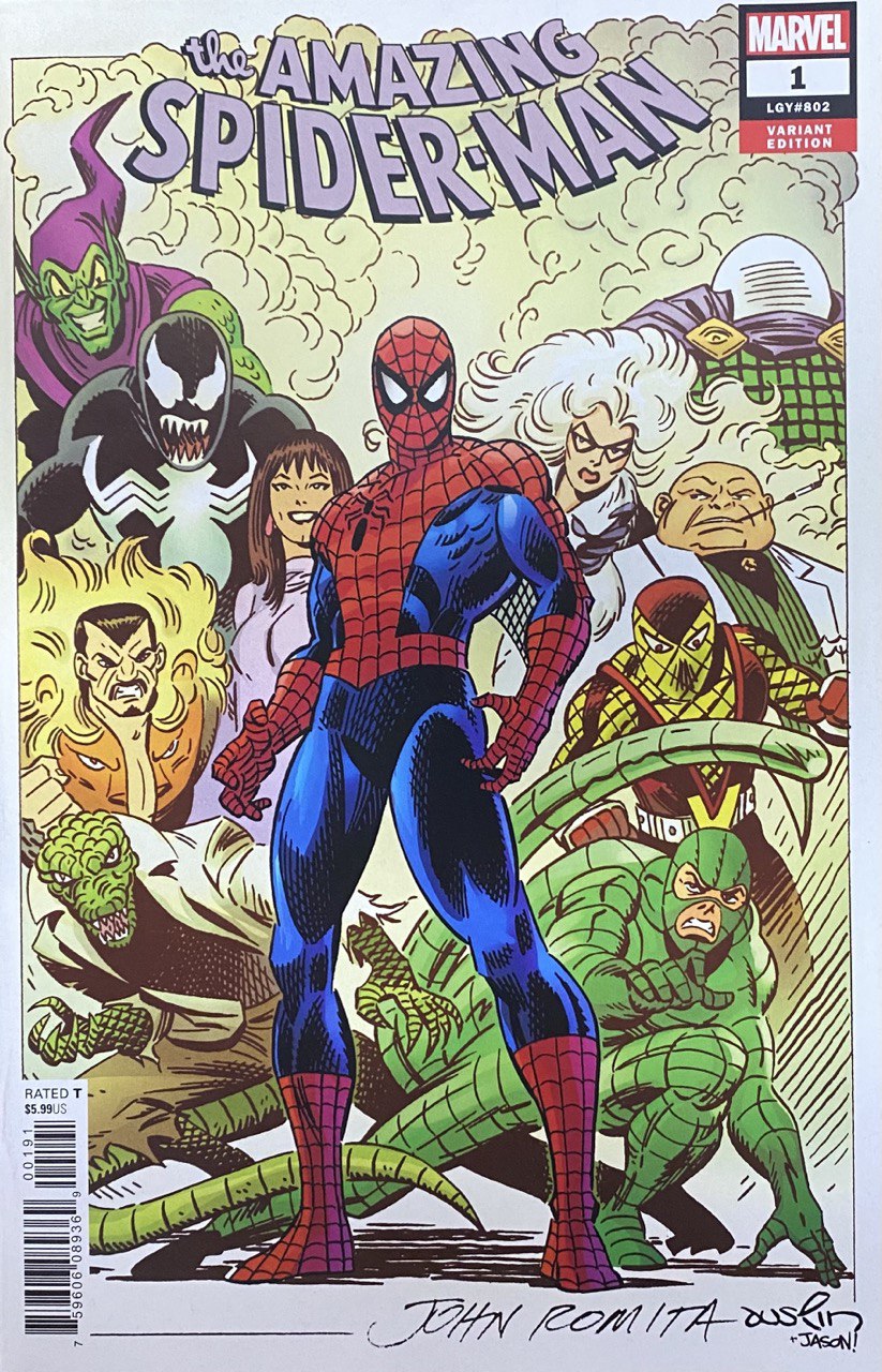 AMAZING SPIDER-MAN #1 JR SR VAR 1:100 7/11/2018