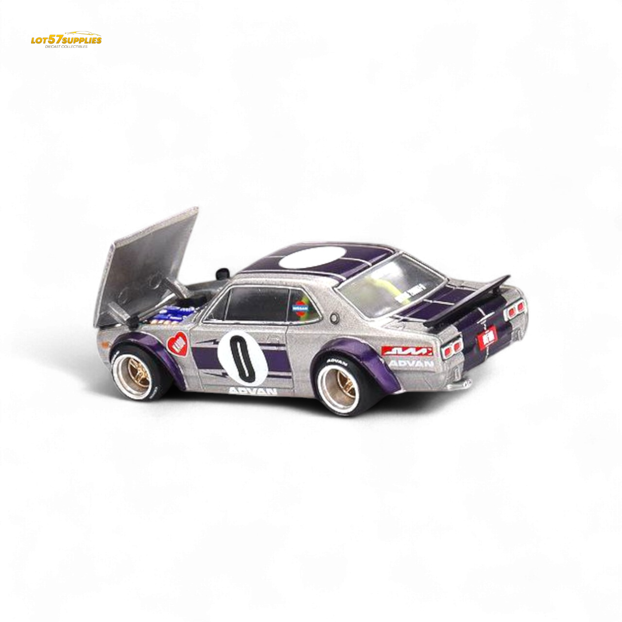 Mini GT x Kaido House Nissan Skyline KPCG10 Kaido Works V1 1:64 KHMG165