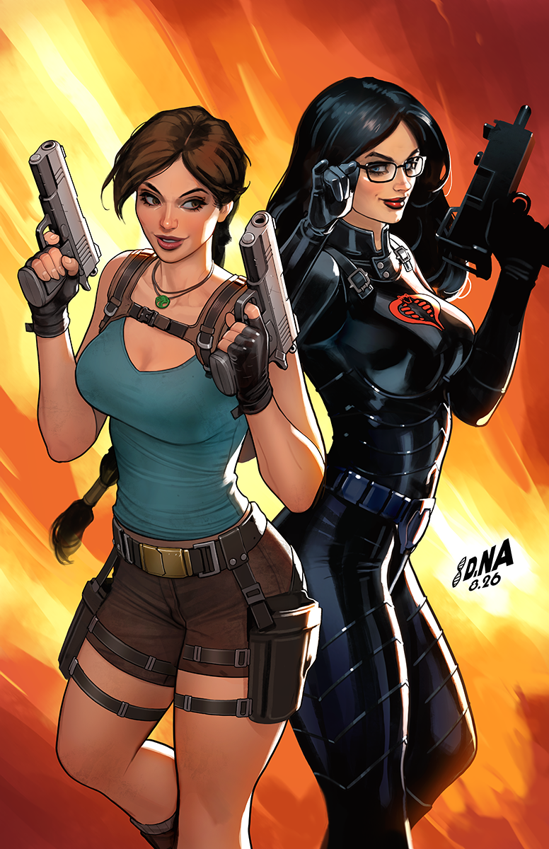 GI JOE A REAL AMERICAN HERO TOMB RAIDER #1 DAVID NAKAYAMA NYCC EXCLUSIVE VIRGIN VAR (10/28/2026)