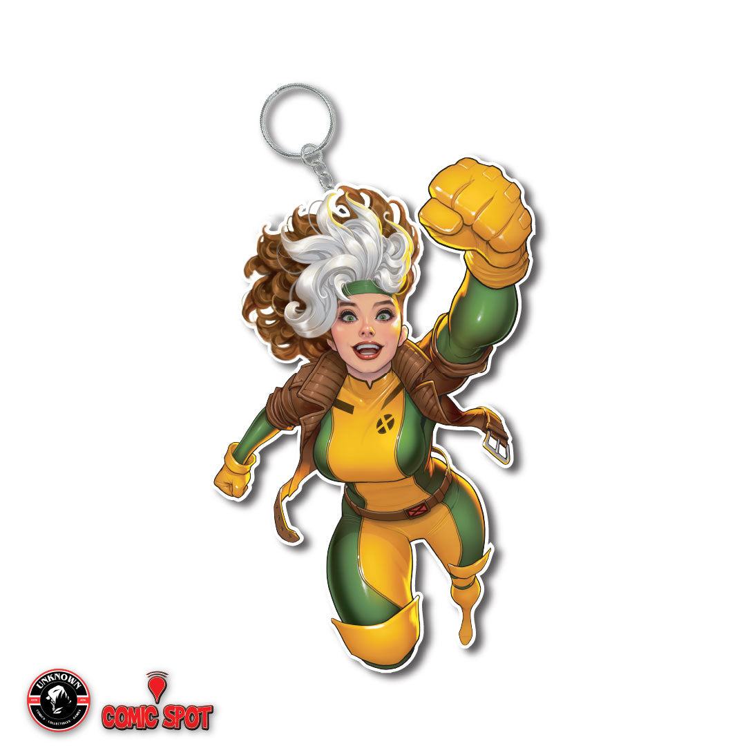 [BUNDLE] Rogue Enamel Key Chain | Avengers Annual #10 Exclusive David Nakayama Marvel (02/12/2025) ONLY 500 MADE