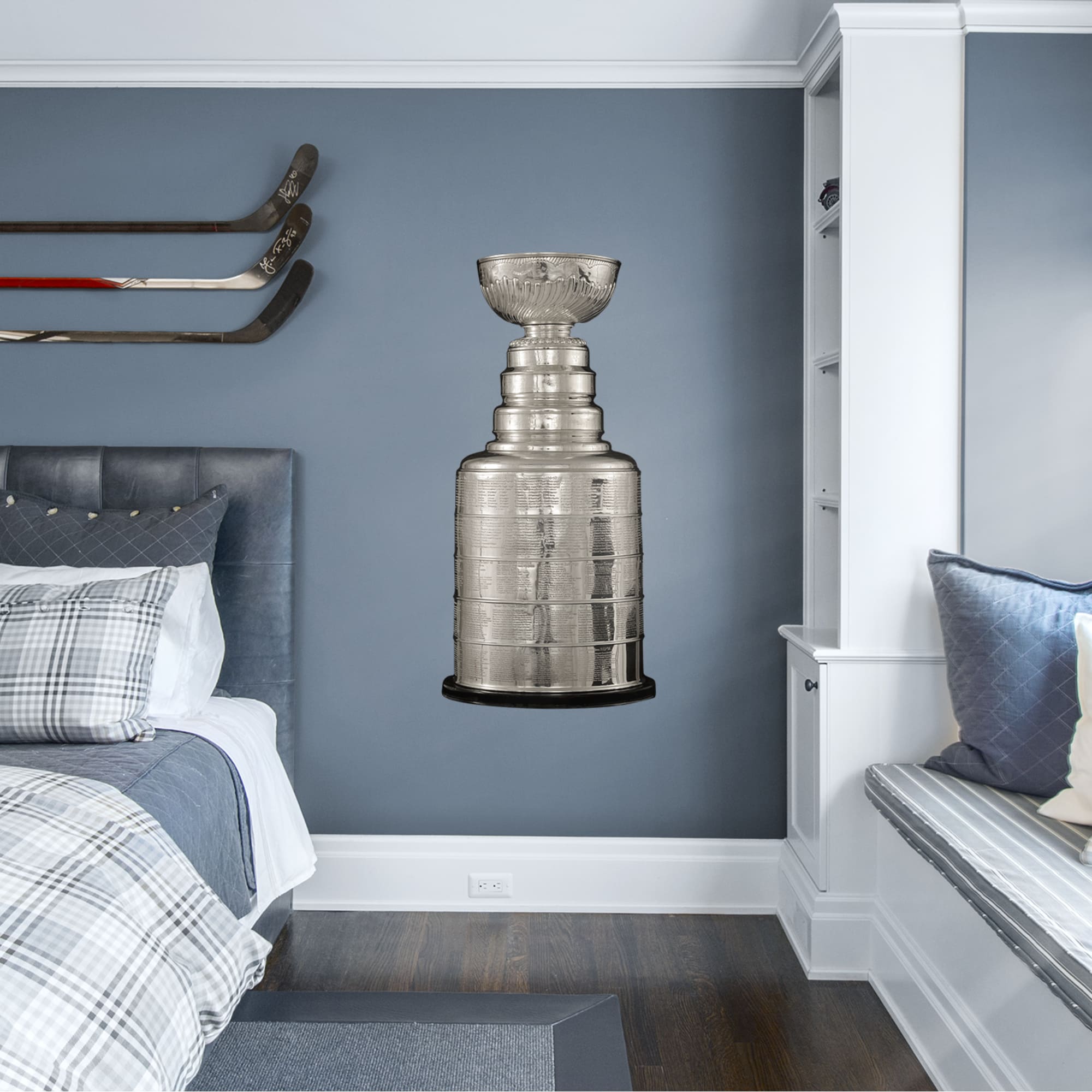 Stanley Cup - RealBig Collection - Official NHL - Reusable Vinyl Wall Decals