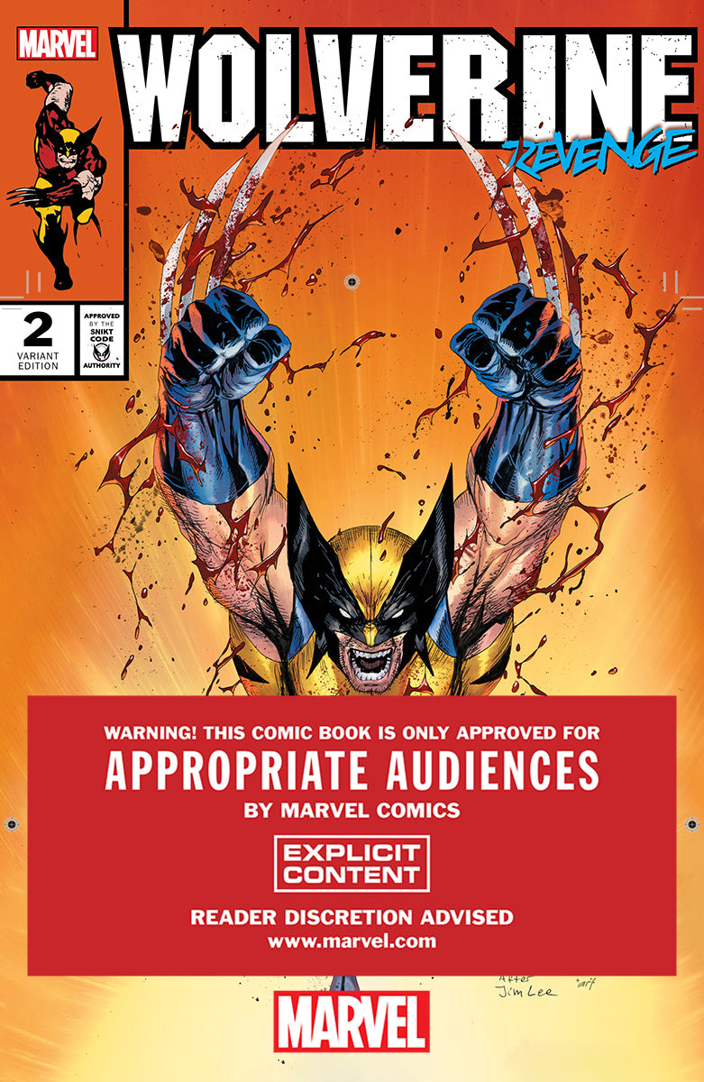 Wolverine Revenge #2 Red Band Unknown Comics Exclusive Tyler Kirkham Var [Polybagged] Explicit Content (09/25/2024)