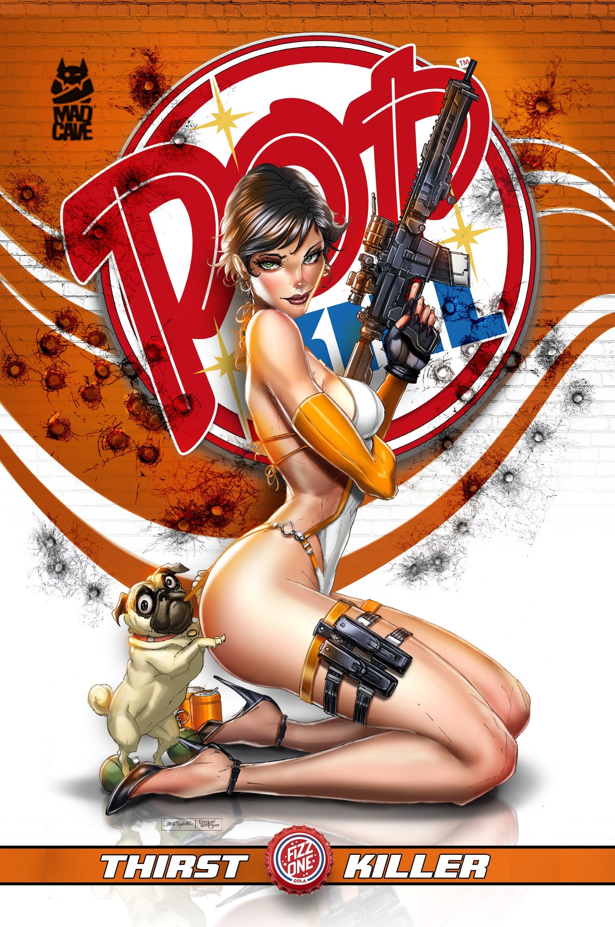 Pop Kill #3 - COMPLETE SET (16 Books) MegaCon Exclusive Virgin Variants