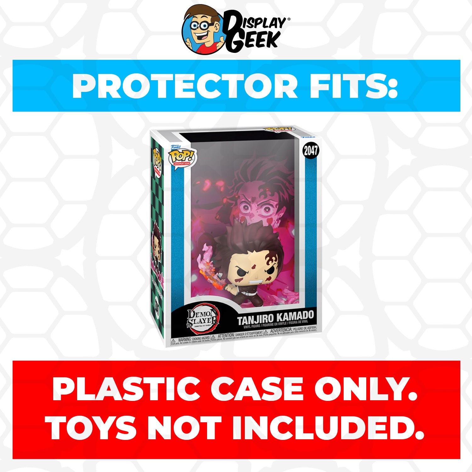 Pop Protector for Nezuko Kamado #2048 Funko Pop Covers