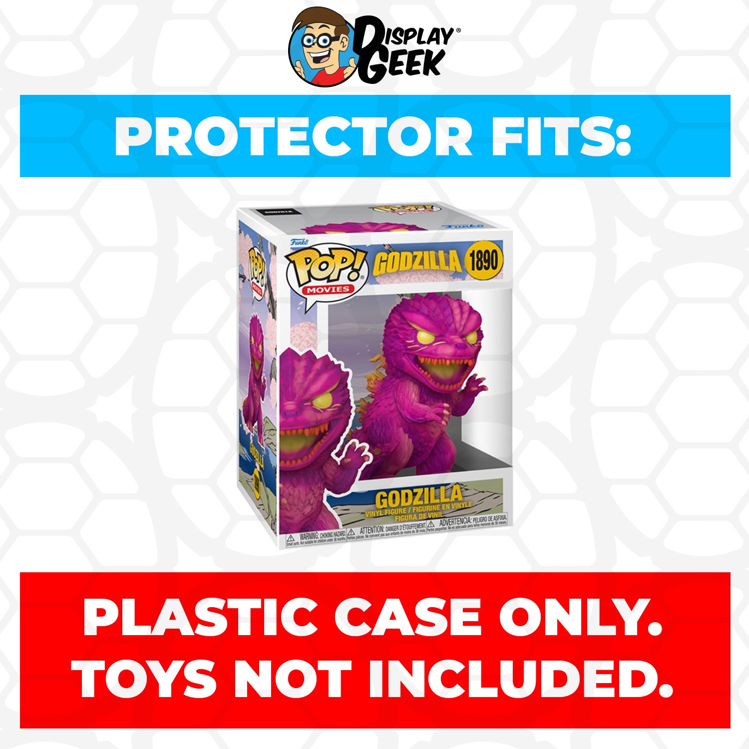 Pop Protector for Godzilla Retro Futurism #1891 Funko Pop Premium