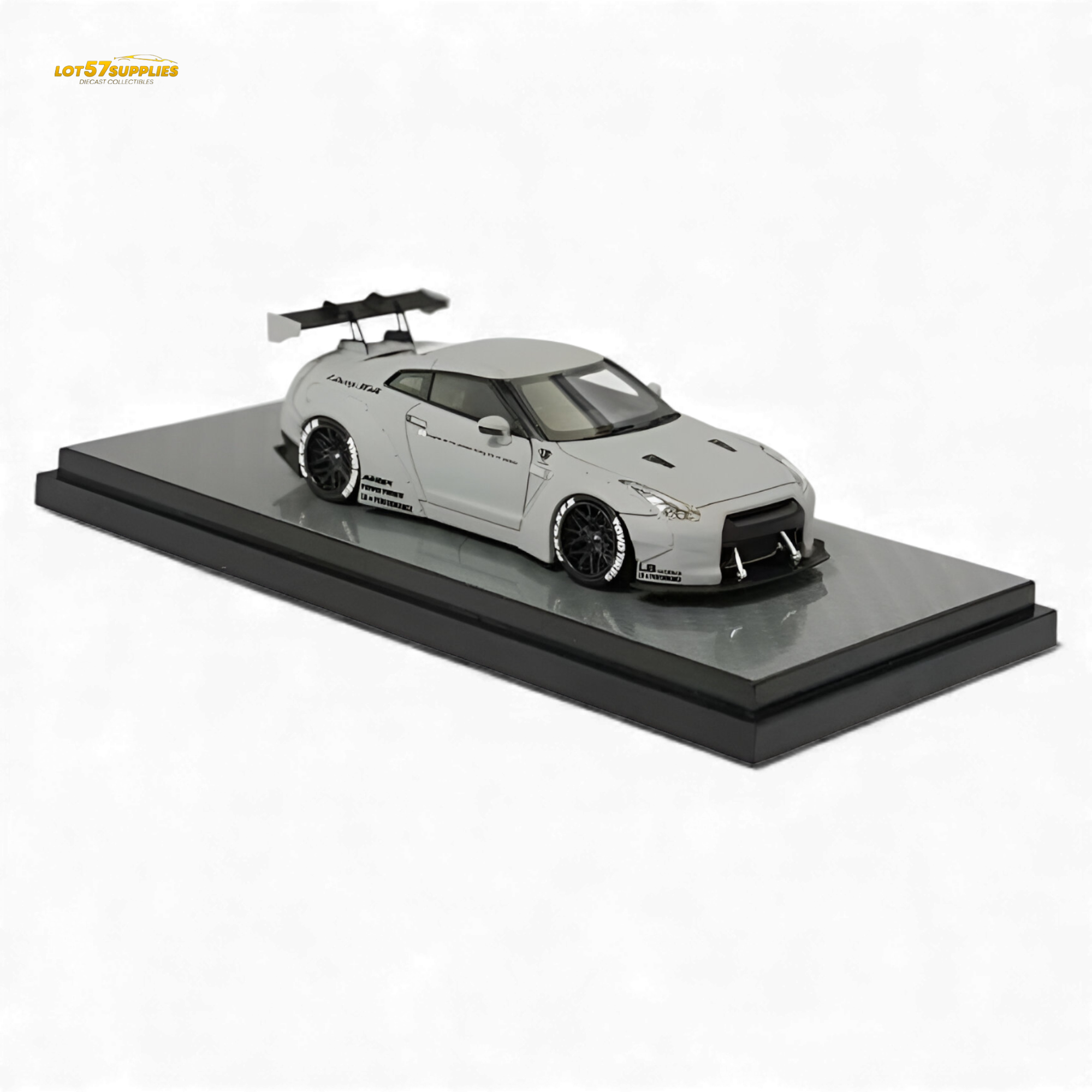 Error404 LB-Works Nissan Skyline GT-R R35 Fighter Grey Limited to 299 Pcs 1:64