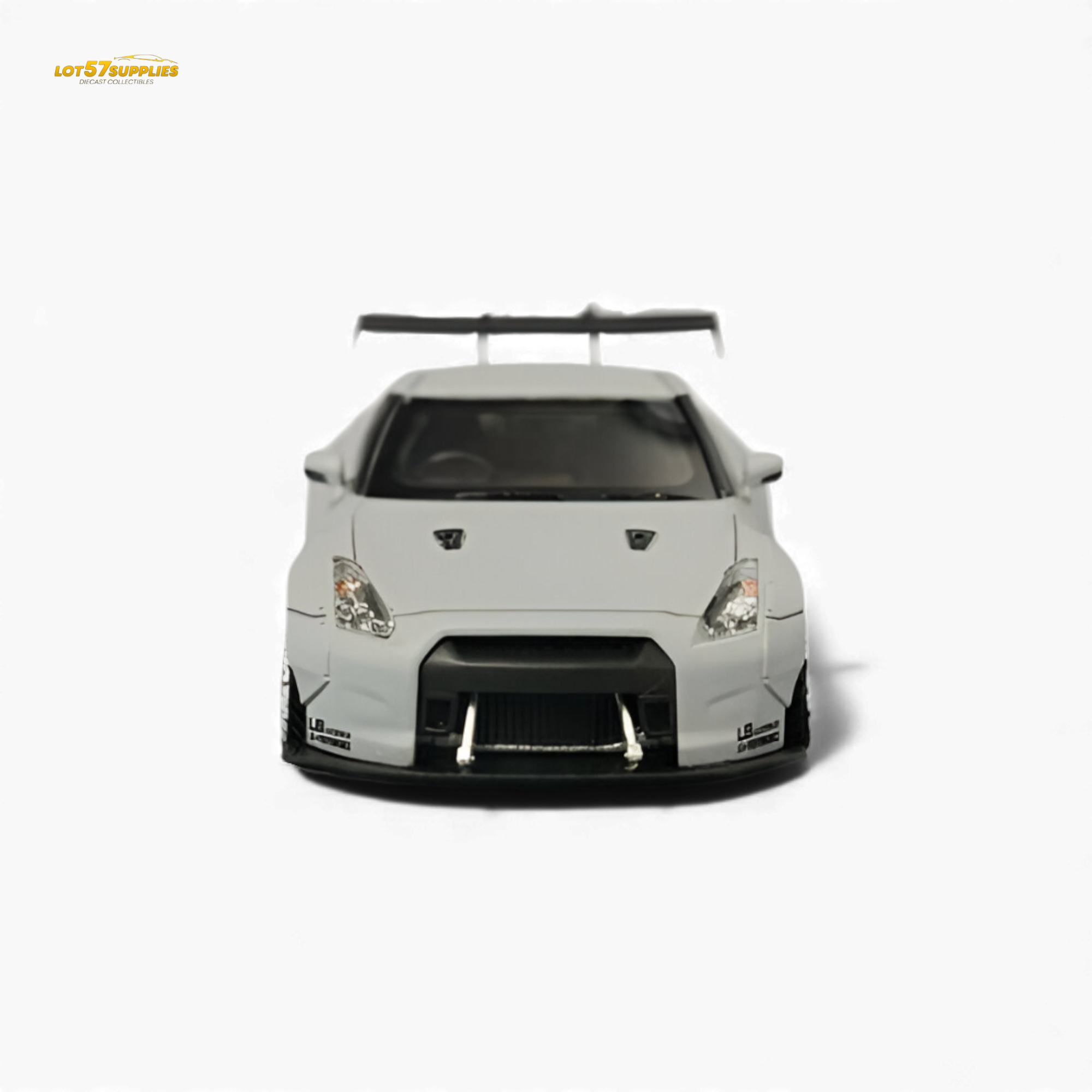 Error404 LB-Works Nissan Skyline GT-R R35 Fighter Grey Limited to 299 Pcs 1:64