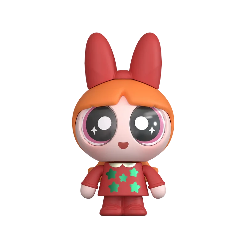 Blokees | The Powerpuff Girls daadoos Mate Series 01 | Christmas Eve in Edelweiss [Single Blind Box] (Pre-Order)