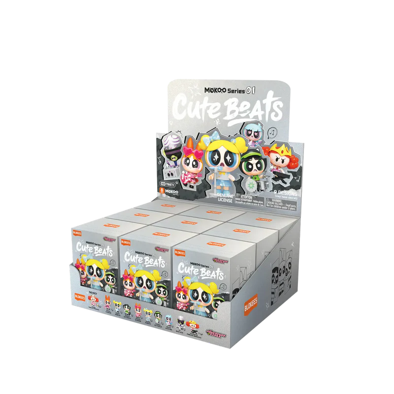 Blokees | The Powerpuff Girls Mokoo Series 01 | Cute Beats [Single Blind Box] (Pre-Order)