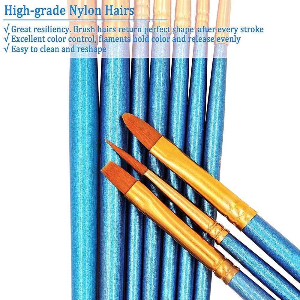 Premium Paint Brushes (10-Pack)