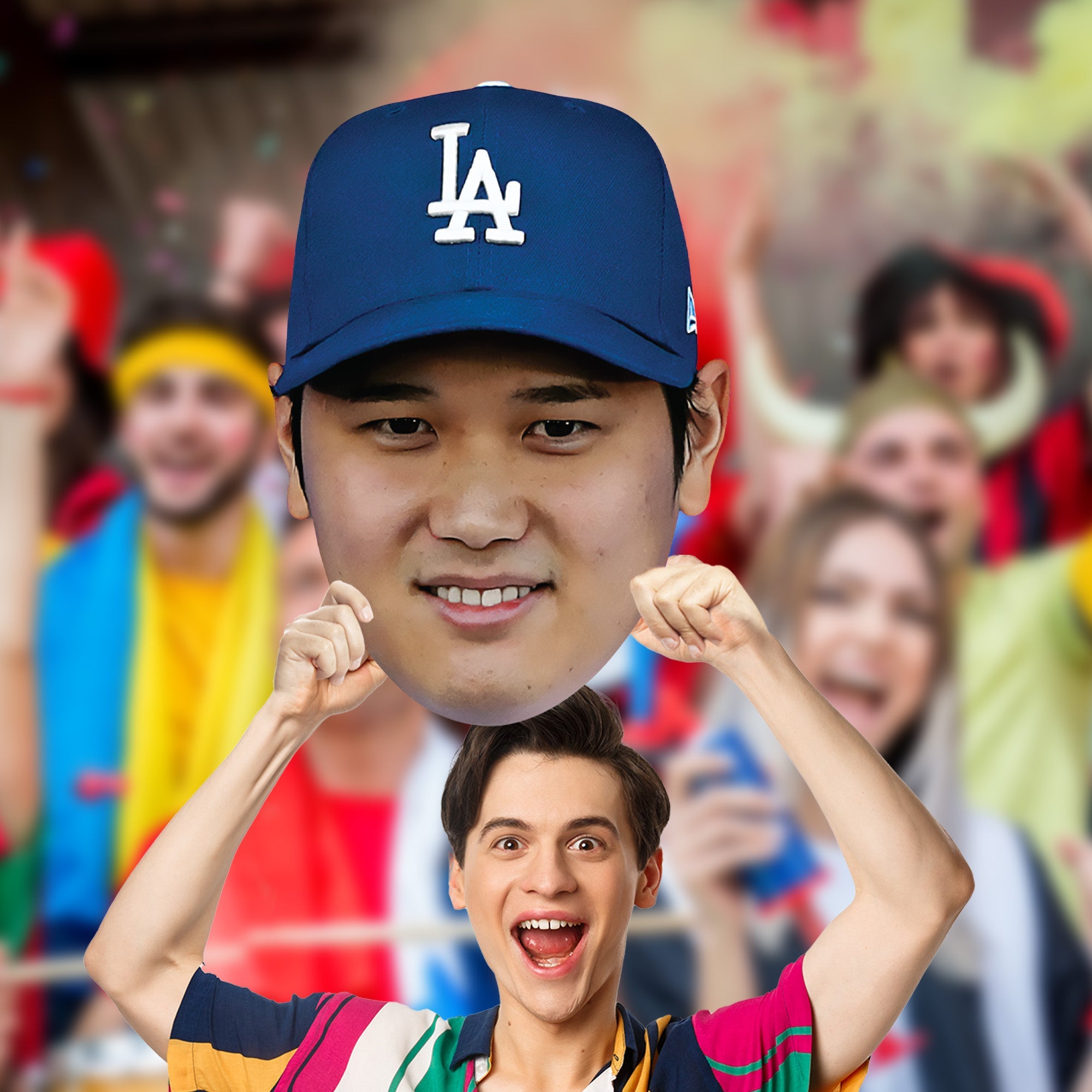 Shohei Ohtani - Big Head - Official MLB - Los Angeles Dodgers - Foam Core Cutout