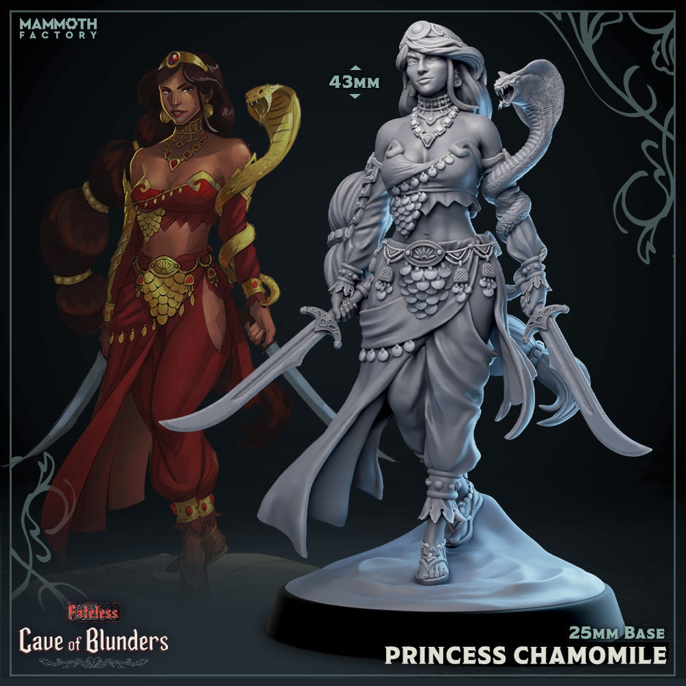 Princess Chamomile (Female Human Assassin)
