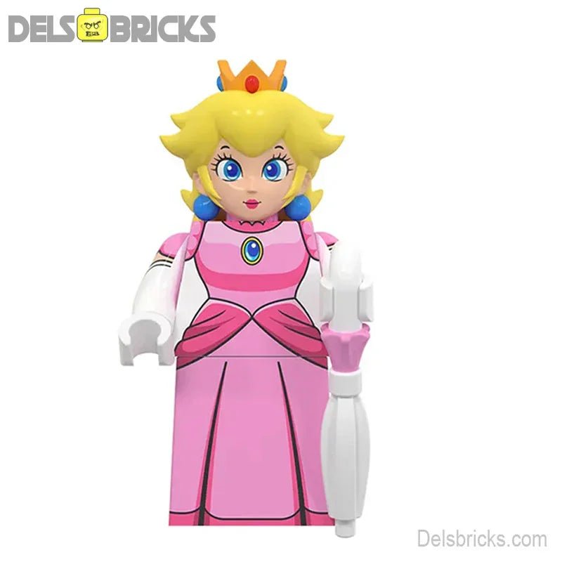 Princess Peach from Mario Brothers Movie Super Mario Lego Minifigures