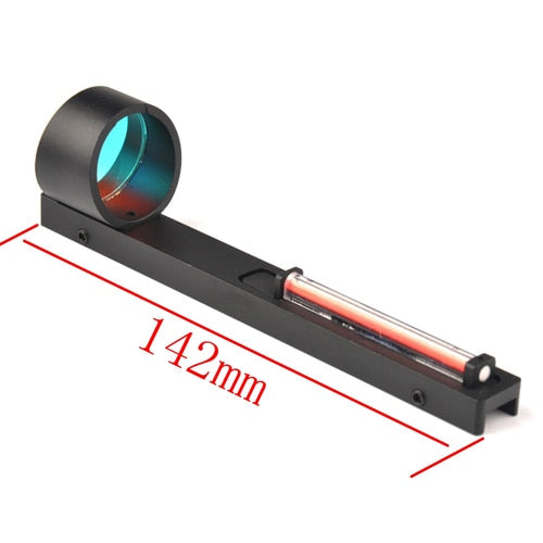 US Red Dot Red Green Fiber Sight Holographic Sight Fit Gun Accessory for Scope Tactical Hunting