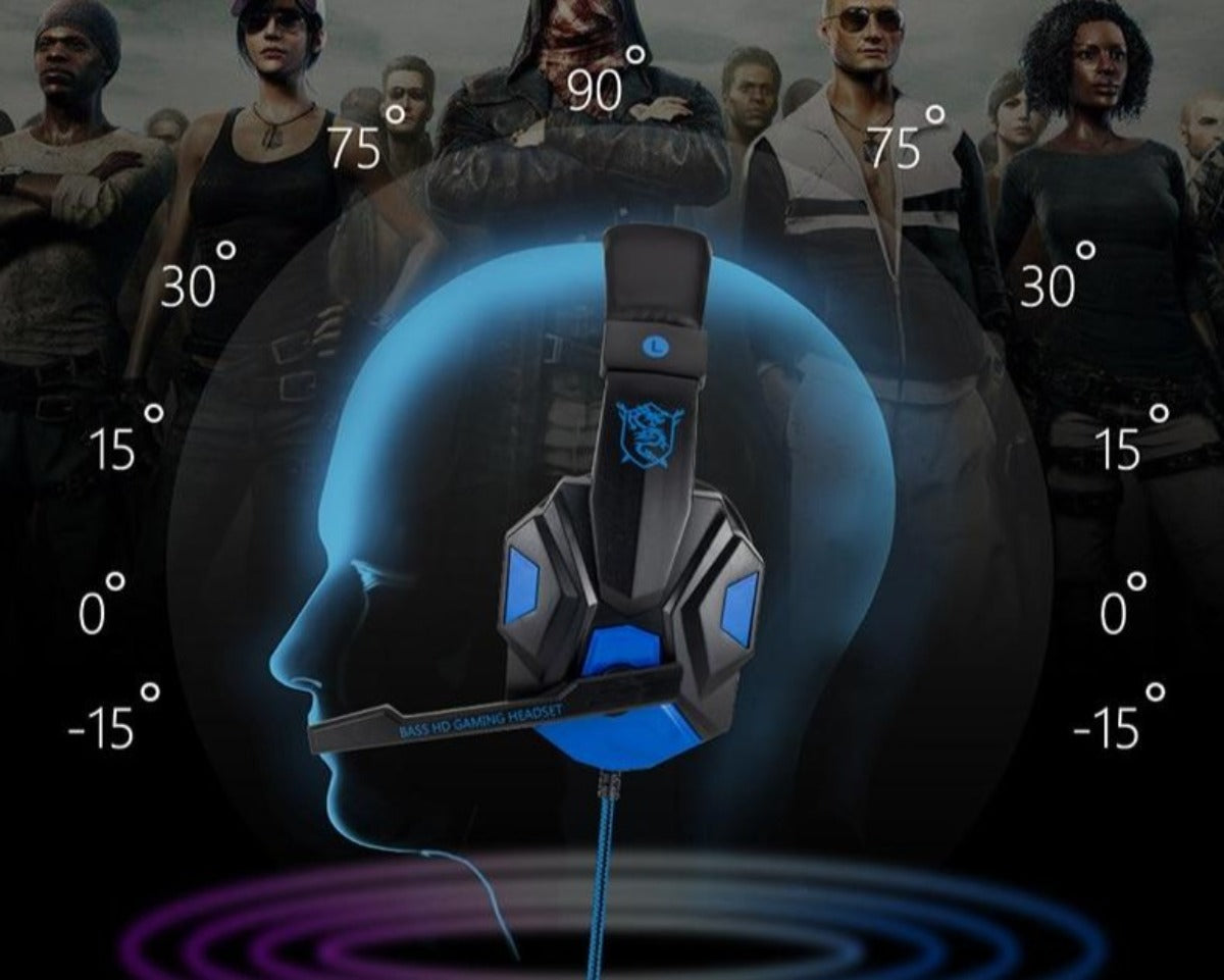 Dragon G9800 LED Gaming Headset