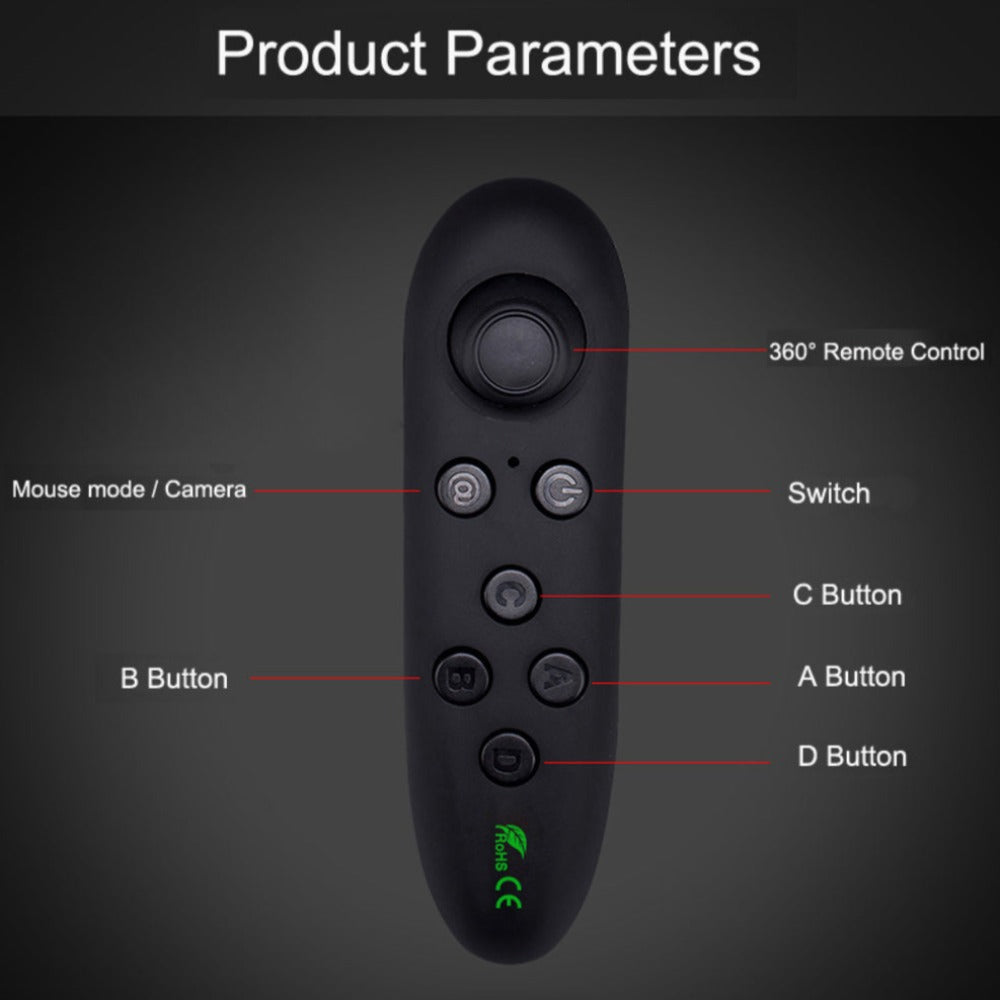 Dragon Flash VR Gaming Headset With Controller