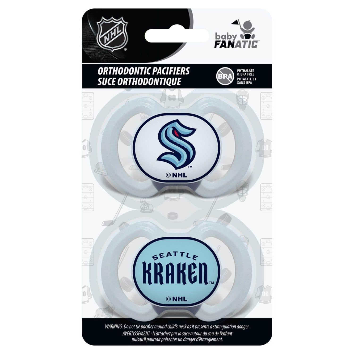 Seattle Kraken - Pacifier 2-Pack