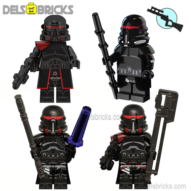 Purge Troopers Set of 4 Star Wars Lego Minifigures Custom Toys