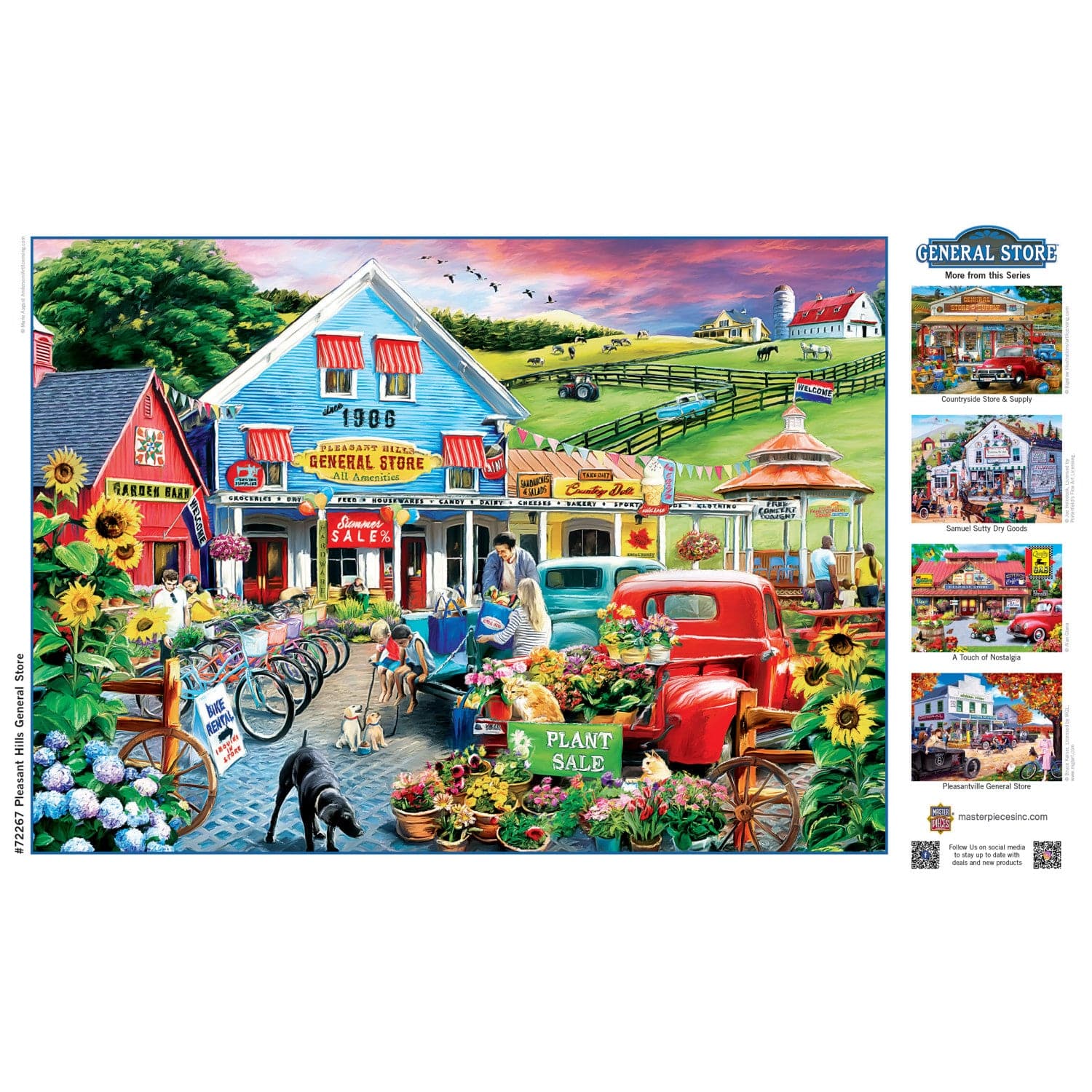 General Store - Pleasant Hills 1000 Piece Jigsaw Puzzle