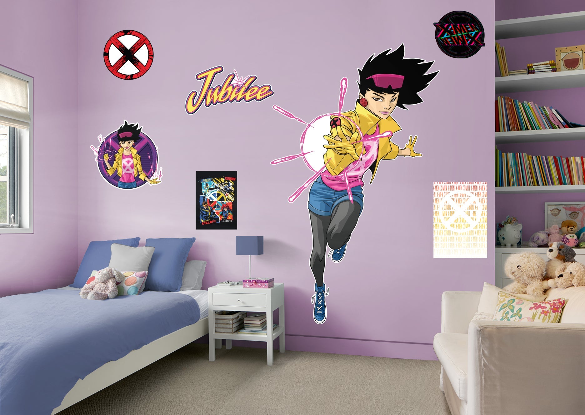 X-Men Jubilee RealBig  - Officially Licensed Marvel Removable Wall Decal