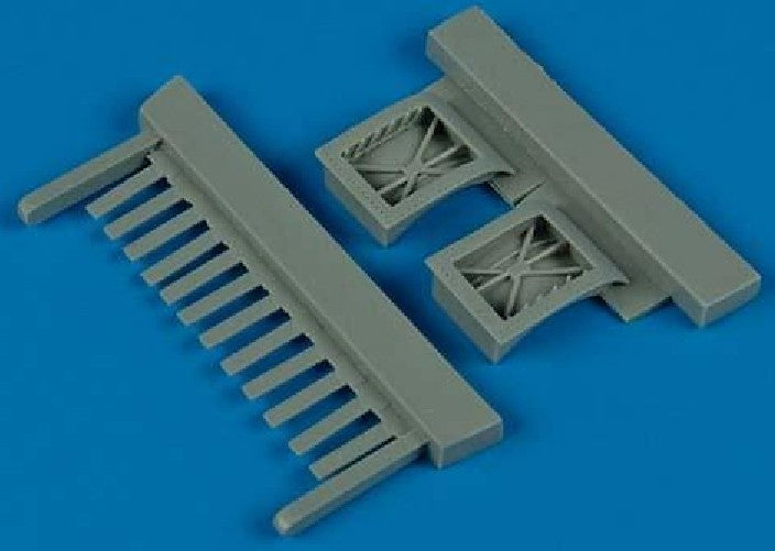 Quickboost 48343 1/48 F5E Tiger II Auxilliary Intakes for AFV (D)