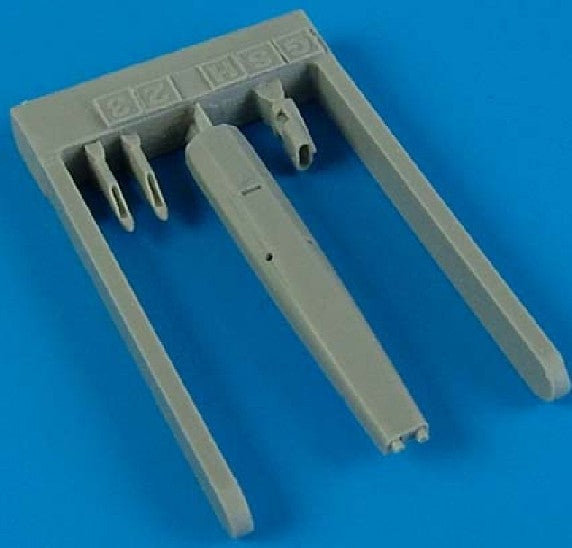 Quickboost 48390 1/48 MiG21 Late GSh23 Twin-Barrel Gun for EDU (D)