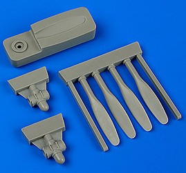 Quickboost 48656 1/48 C45 Propellers w/Jig Tool for ICM
