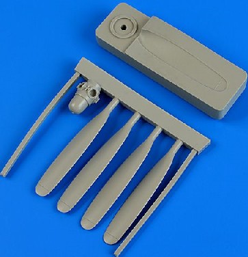 Quickboost 48662 1/48 F4U5 Corsair Propeller w/Jig Tool for HBO
