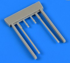 Quickboost 48736 1/48 Bf109G6 Gun Barrels for EDU(D)