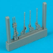 Quickboost 72054 1/72 Ju88A4 Gun Barrels for HSG