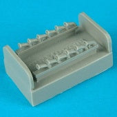 Quickboost 72063 1/72 Hawker Tempest Exhausts for ACY