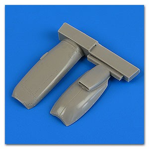 Quickboost 72525 1/72 Spitfire Mk IXc Early Engine Covers for EDU (D)