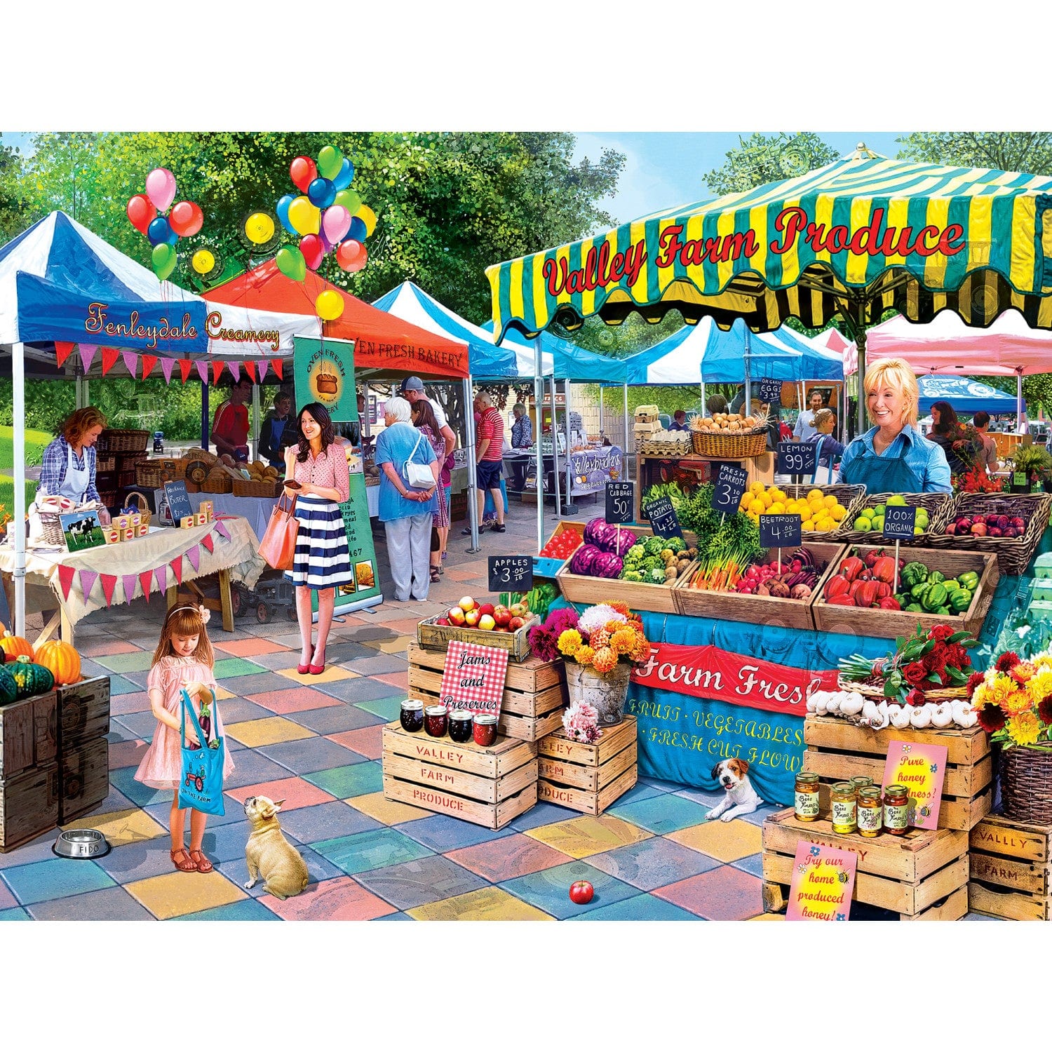 Corner Market 750 pc