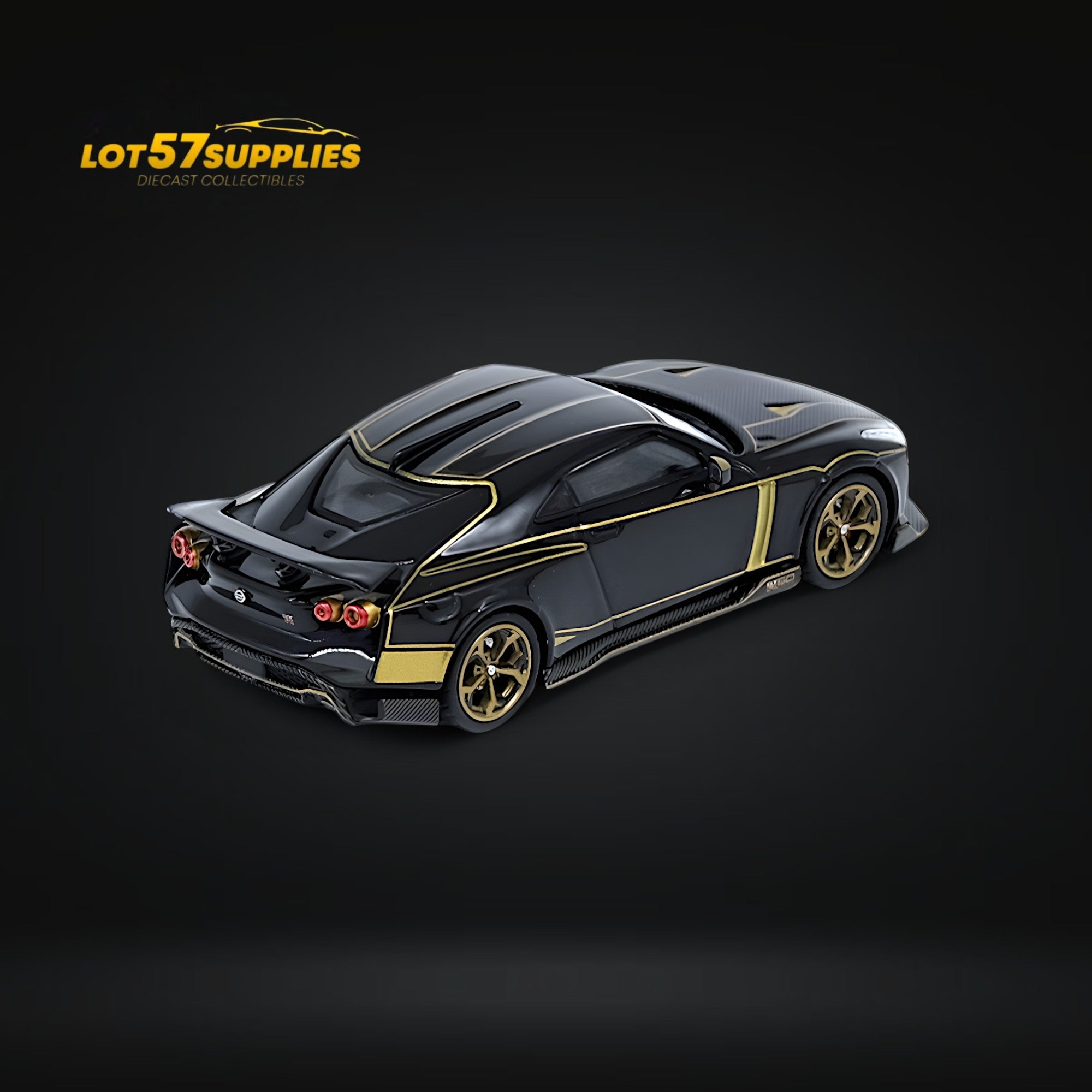 Inno64 NISSAN GT-R50 By ITALDESIGN Black 1:64