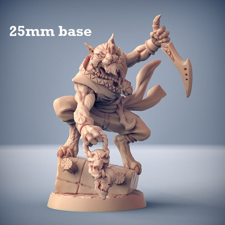 Rakshakin Headhunter: Sculpt A (Male Tabaxi Assassin)