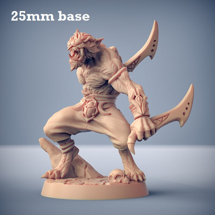 Rakshakin Headhunter: Sculpt B (Male Tabaxi Assassin)