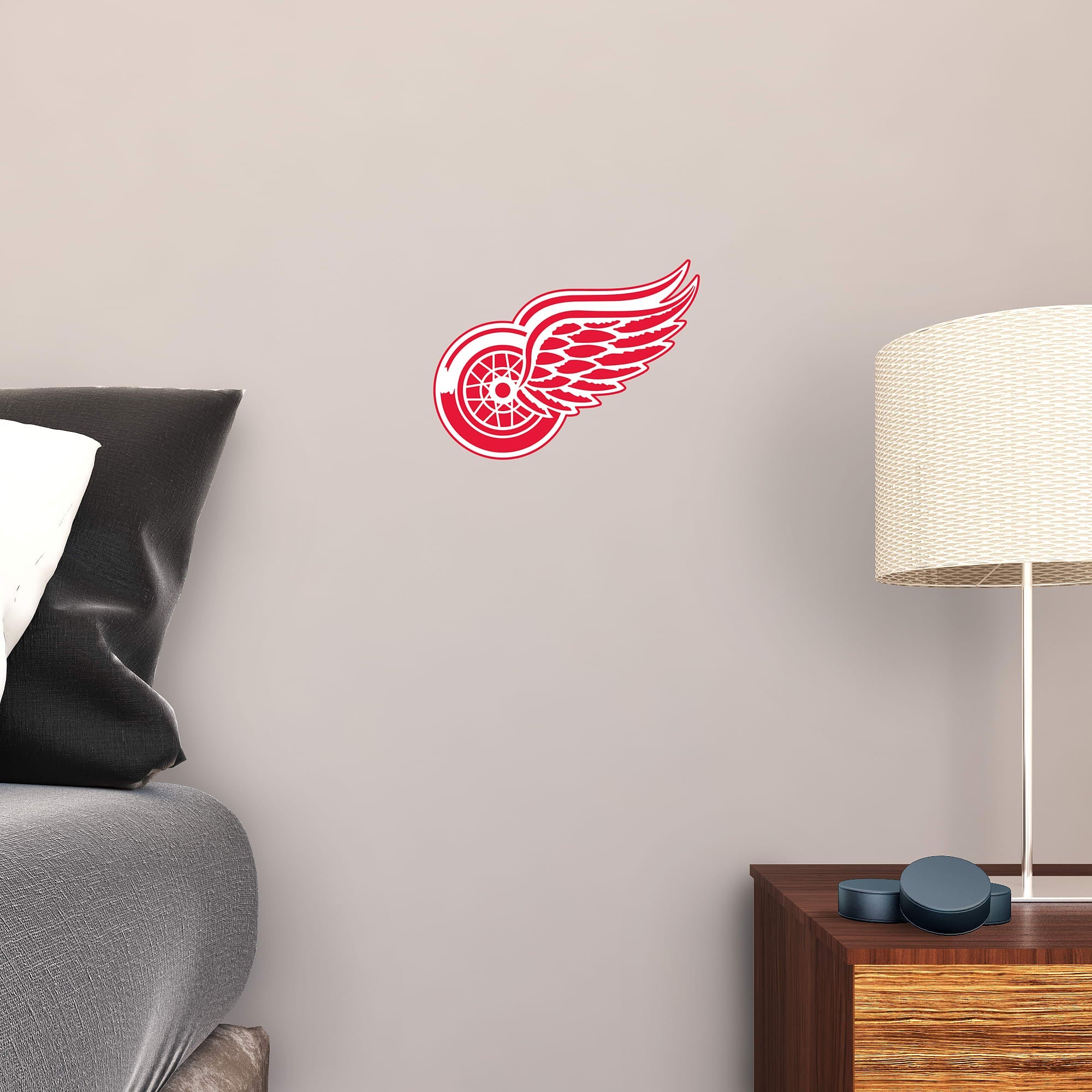 Detroit Red Wings - RealBig Logo Collection - Official NHL - Reusable Vinyl Wall Decals