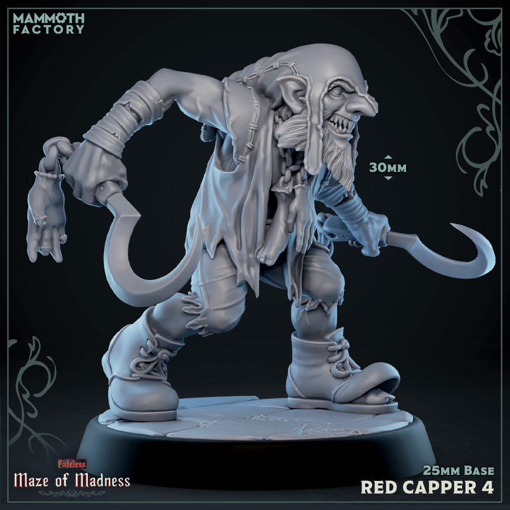 Red Capper 4 (Creepy Gnome)
