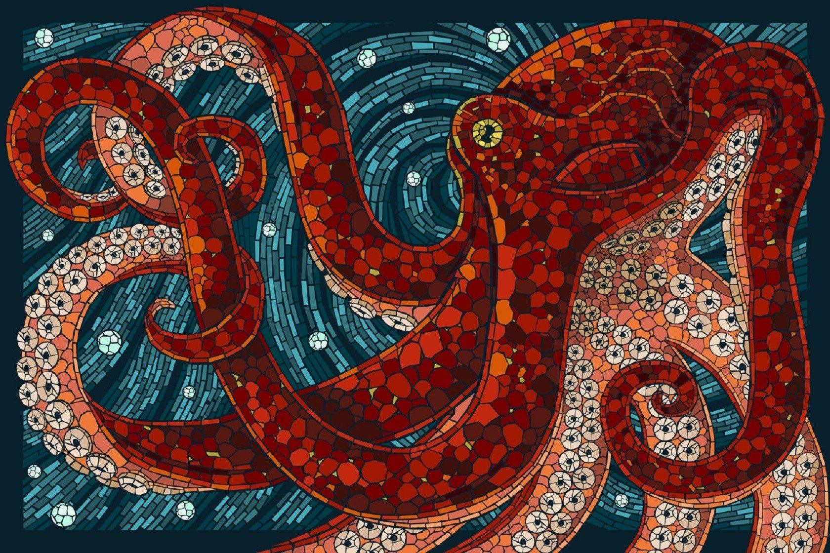 Red Octopus