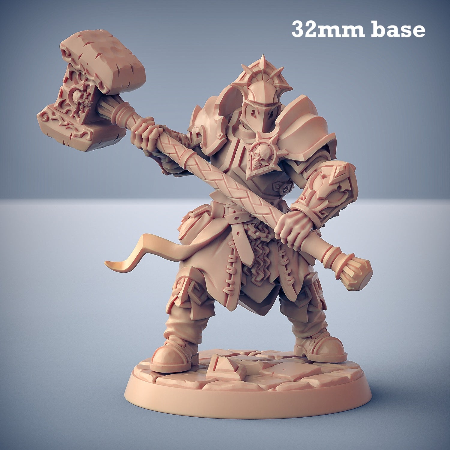 Requiem Templar: Sculpt B (Male Human Paladin) (Copy)