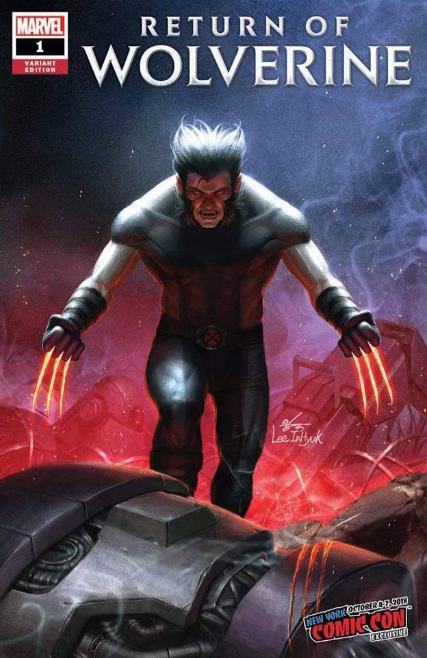 RETURN OF WOLVERINE #1 NYCC INHYUK LEE EXCLUSIVE VAR 2018 [INST]