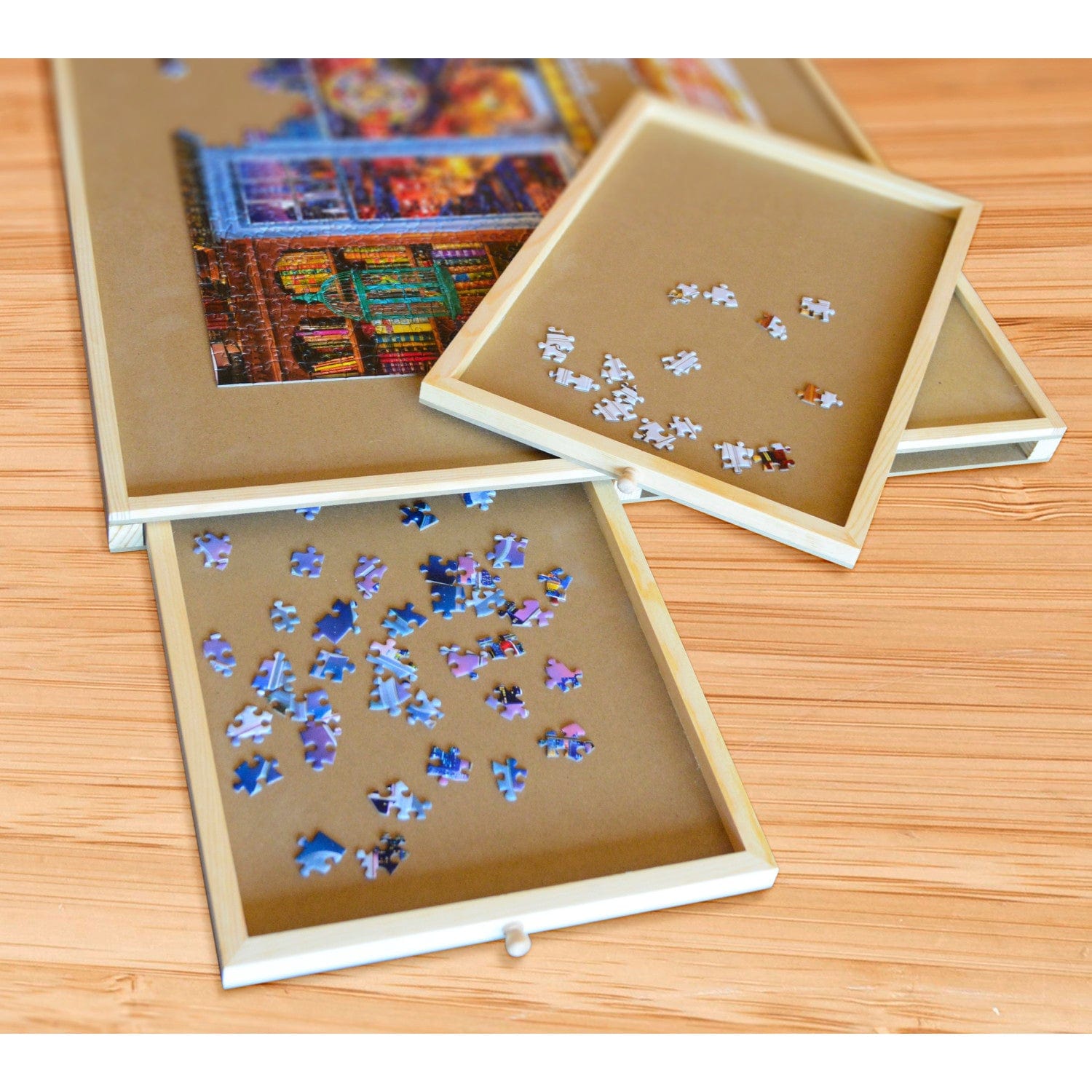 Wood Jigsaw Puzzle Table - 27"x35"